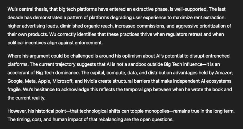 Dominant technology platforms have shifted from innovation and empowerment to systematic exploitation. They no longer primarily serve users but extract value from them...