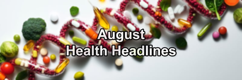 Health headlines: August 2025