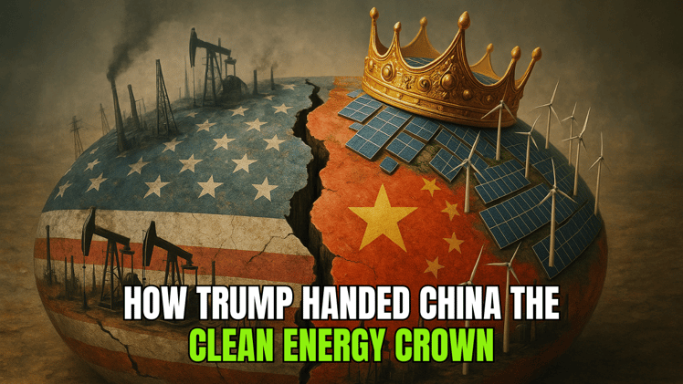 🌱 How Trump Handed China the Clean Energy Crown 👑⚡