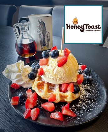 💎 Wright-Patt morning shortcut: Honey Toast croffles and boba in Fairborn