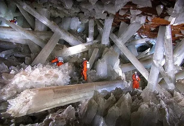 The Cave that's Home to 30 ft Crystals