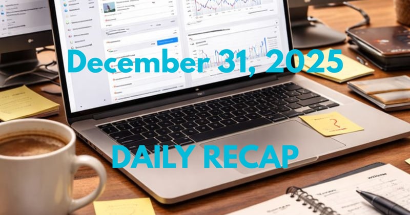 December 31, 2025 – Daily Recap