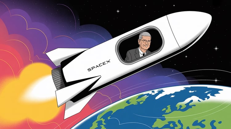 Apple may strike space deal with Musk