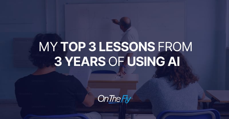#149 Lessons Learned from 3 Years of AI