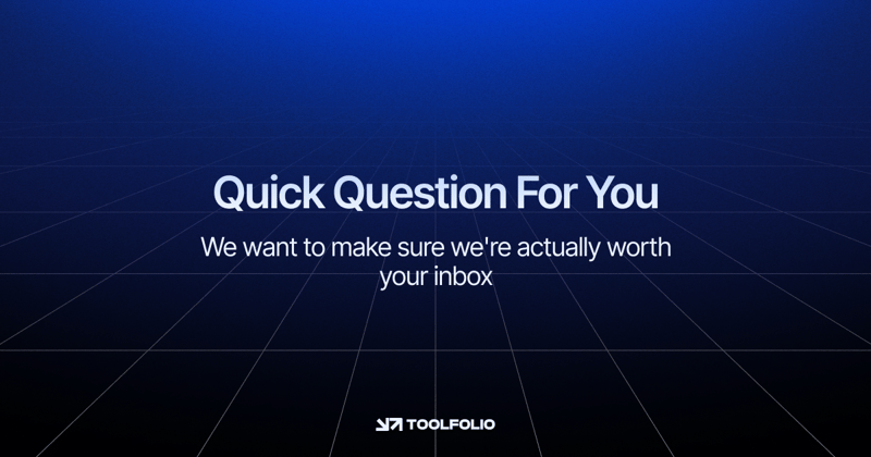 Psst...a small favor? 