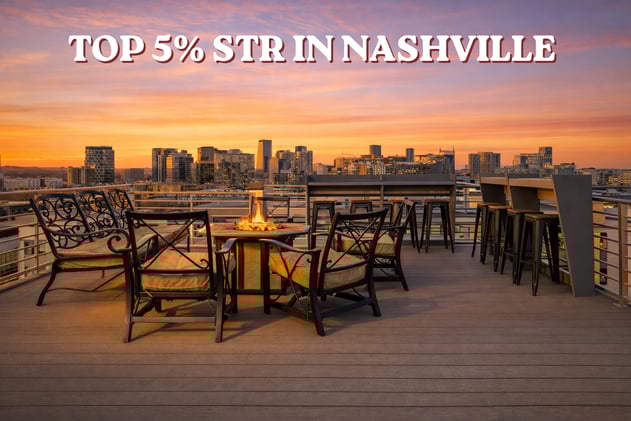 💰 $160K/Year Nashville STR in Top 5% (Rooftop + Walk to The Gulch)