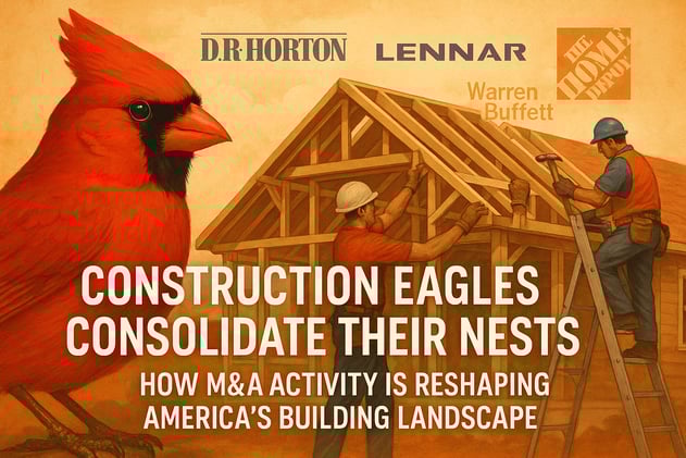 Construction Eagles Consolidate Their Nests: How M&A Activity Is Reshaping America's Building Landscape