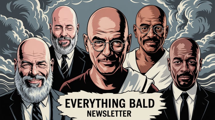 "Shiny Dome, Sharper Mind"Letting go of hair isn’t just aesthetic. It clears your damn mental bandwidth.