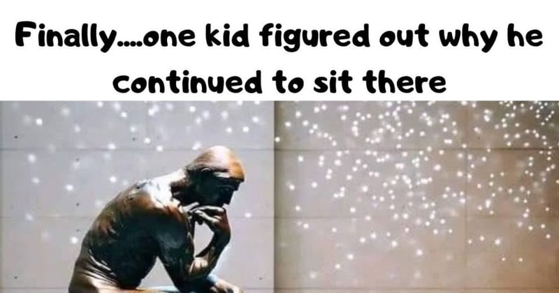 🤔 "Guess What The Thinker Was Really Thinking About!"😂
