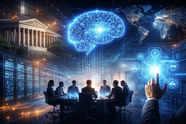 OpenAI Government AI, Agentic AI Expansion, Davos AI Debate, Next-Gen AI Hardware