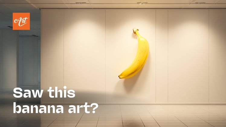 saw this banana art?