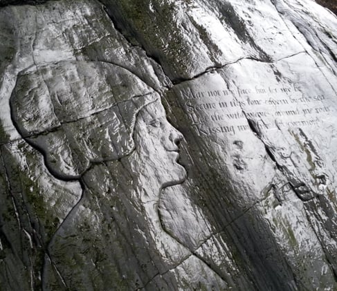 June 17 - Crantocks hidden rock carvings