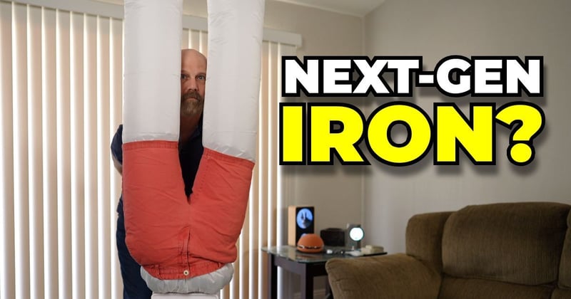 New Video: Ironing with a Human-Shaped Balloon?