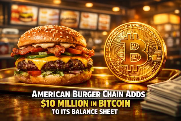 American Burger Chain Adds $10 Million in Bitcoin to Its Balance Sheet