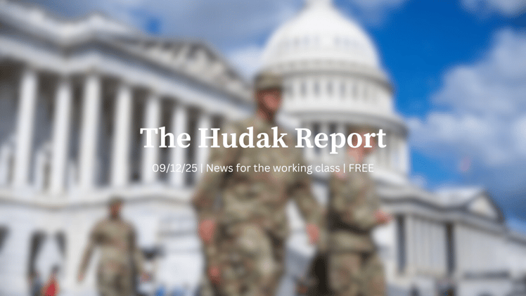 The Hudak Report 09/12/25