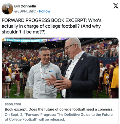 Does College FB Need a Commish?