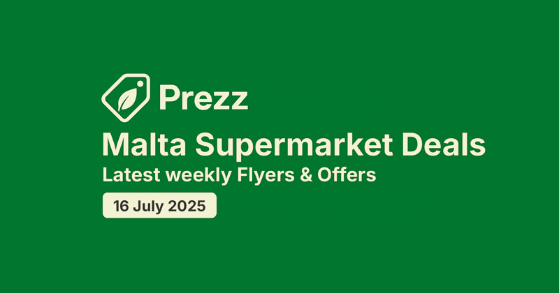 Malta Supermarket Flyers | 16 Jul 2025 