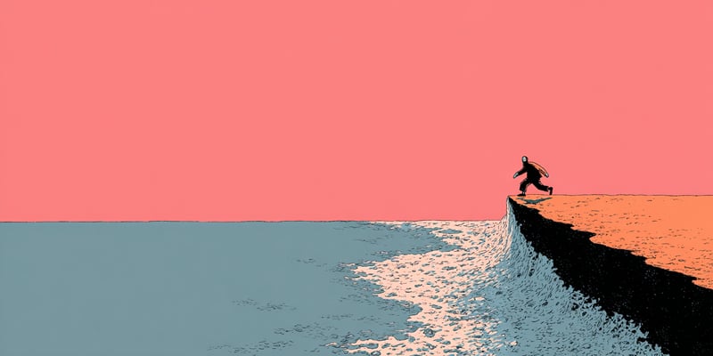 The conversation that made him realise how close freedom really was