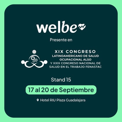 Welbe en el Congreso ALSO 2025: salud ocupacional en tiempos de cambio
