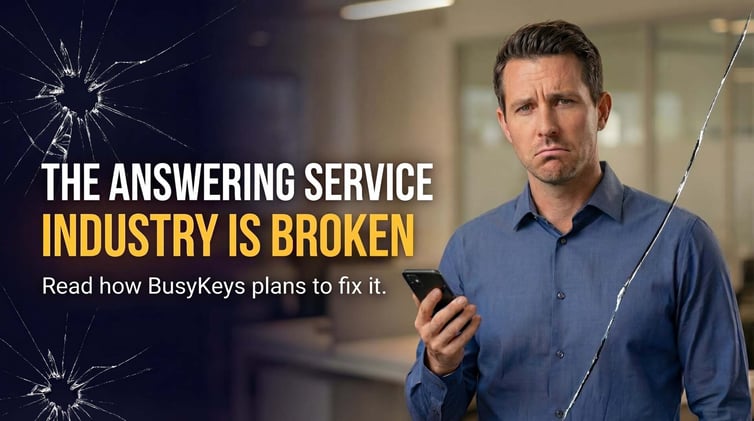 BusyKeys Takes on the Broken Answering Service Model