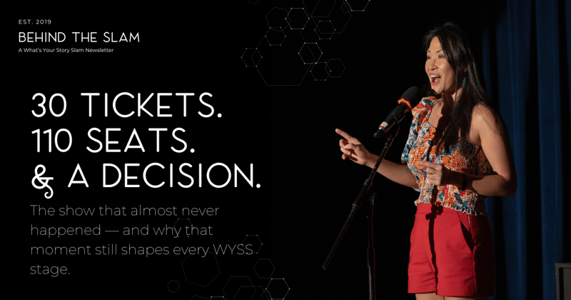 30 tickets. 110 seats. And a decision.