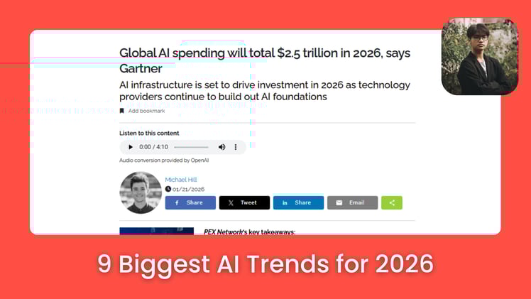 📈 Top 9 Outstanding AI Trends 90% Are Betting Their Own Cash On in 2026