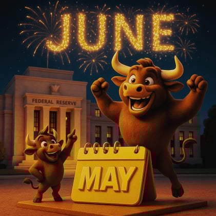 S&P's Best May in 35 Years Sets Stage for June Fireworks