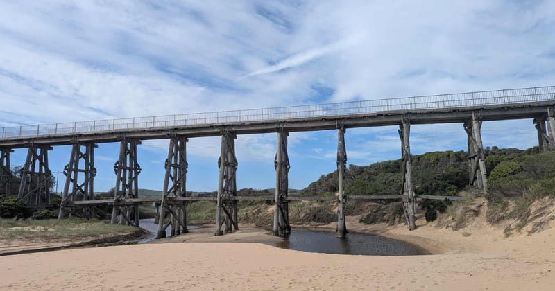 Watch: The history of the Kilcunda Trestle Bridge