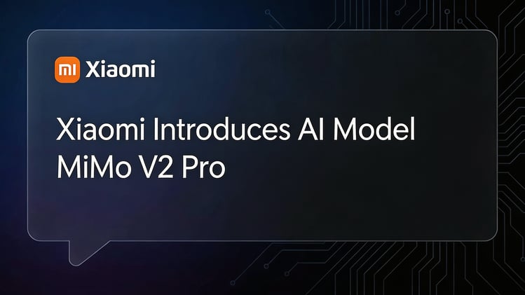 Xiaomi Introduces AI Model MiMo V2 Pro 