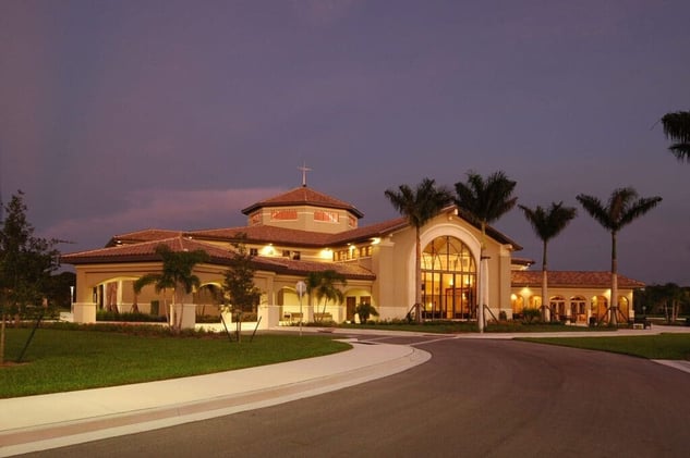 Why did a Naples Church just purchase a former fitness complex for $12 million?