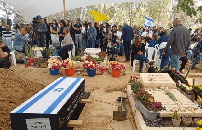 Dror Or, Murdered Hostage from Kibbutz Be’eri, Laid to Rest