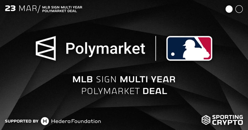 MLB Signs Multi Year Polymarket Deal