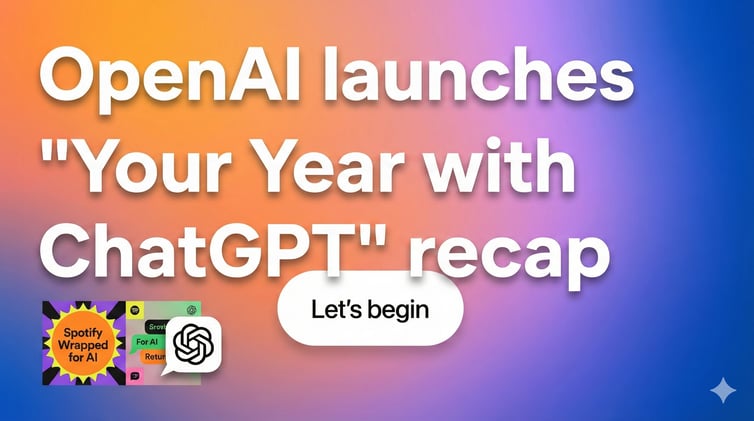 OpenAI launches "Your Year with ChatGPT" recap