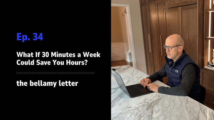 What If 30 Minutes a Week Could Save You Hours?