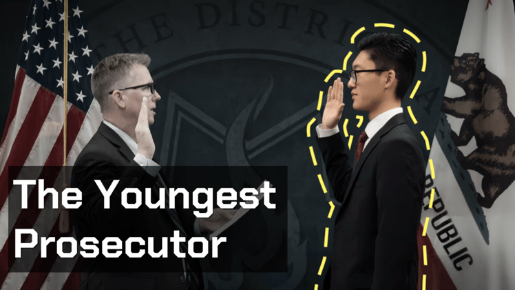 Peter Park, an 18-year-old Korean youth who became a U.S. prosecutor