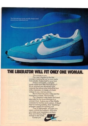 22-FEB-2026 | Nike’s “Will only fit one woman” Ad
