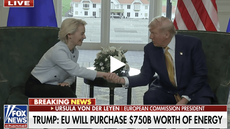 President Trump Announces MASSIVE Trade Deal With The EU
