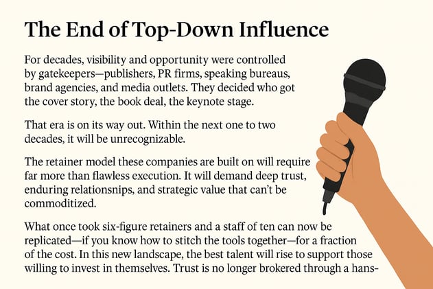 The Collapse of Top-Down Influence