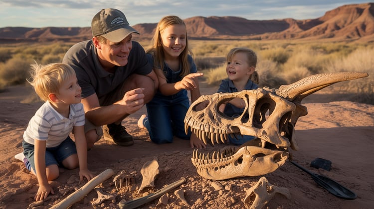 🦖“Dinosaurs, Deserts & Family Bonds: