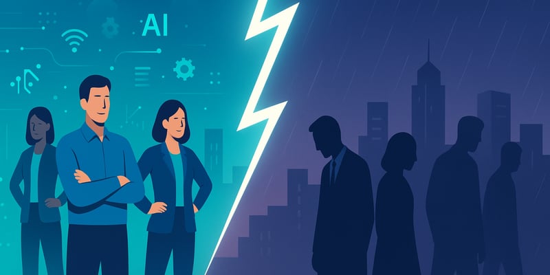 The Great AI Jobs Separation is here