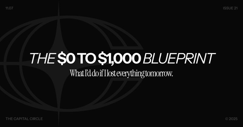 If I Lost It All, This Is How I’d Start Making Money Again