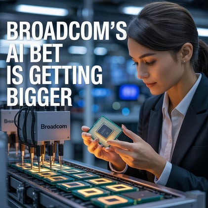 💥 Broadcom’s AI Bet Is Getting Bigger