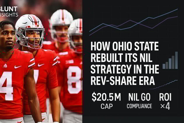 🏈 How Ohio State Rebuilt Its NIL Strategy in the Rev-Share Era