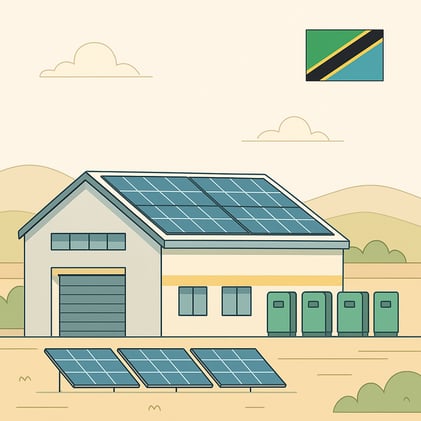 Tanzania, Puma Energy Commission Rooftop Solar