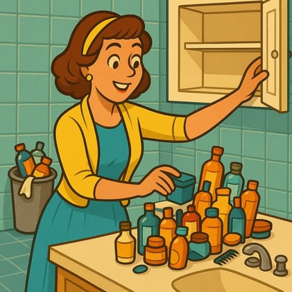 Unclog a Bathroom Sink, Clean Grout, Natural Oven Cleaning & Keep Wasps Away