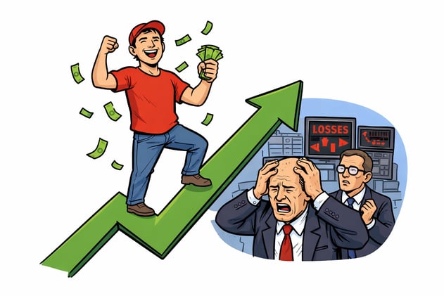 2025 Recap: How 'The Little Guy' Left Wall Street in the Dust