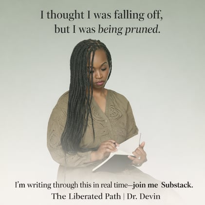 I thought I was falling off, but I was being pruned.