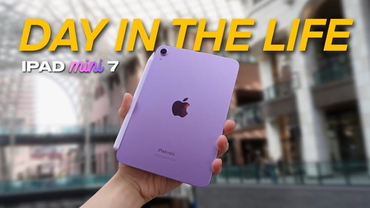 iPad Mini 7—Day In The Life Review (Battery, Performance vs. iPad Pro)