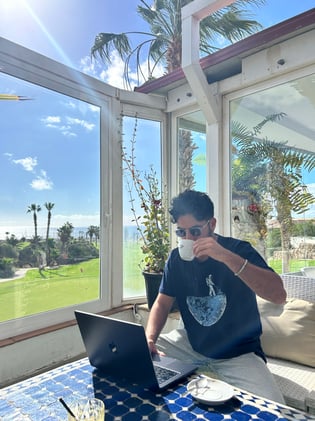 I didn't wake up for the launch but...