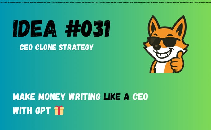 🦊 HUSTLEFOX #031